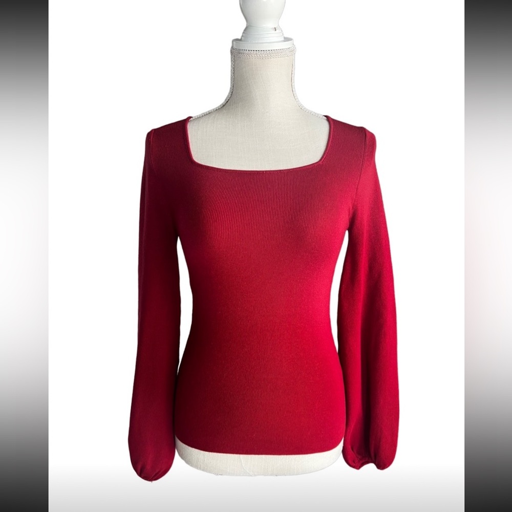 Elegant Red Sweater